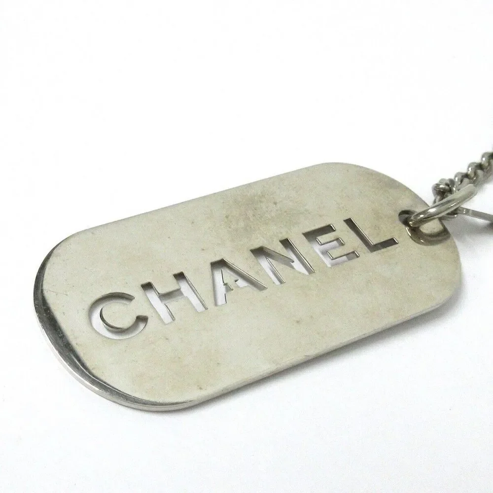 Authentic Chanel Silver Hardware Bag Charm #74712C14B
